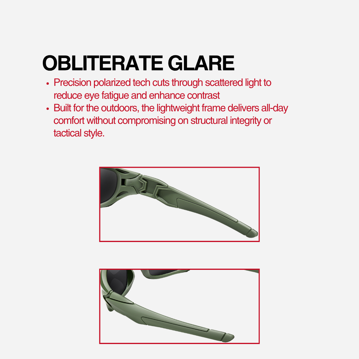 Pheuw® Stealth Camo Shades — sunglasses side view