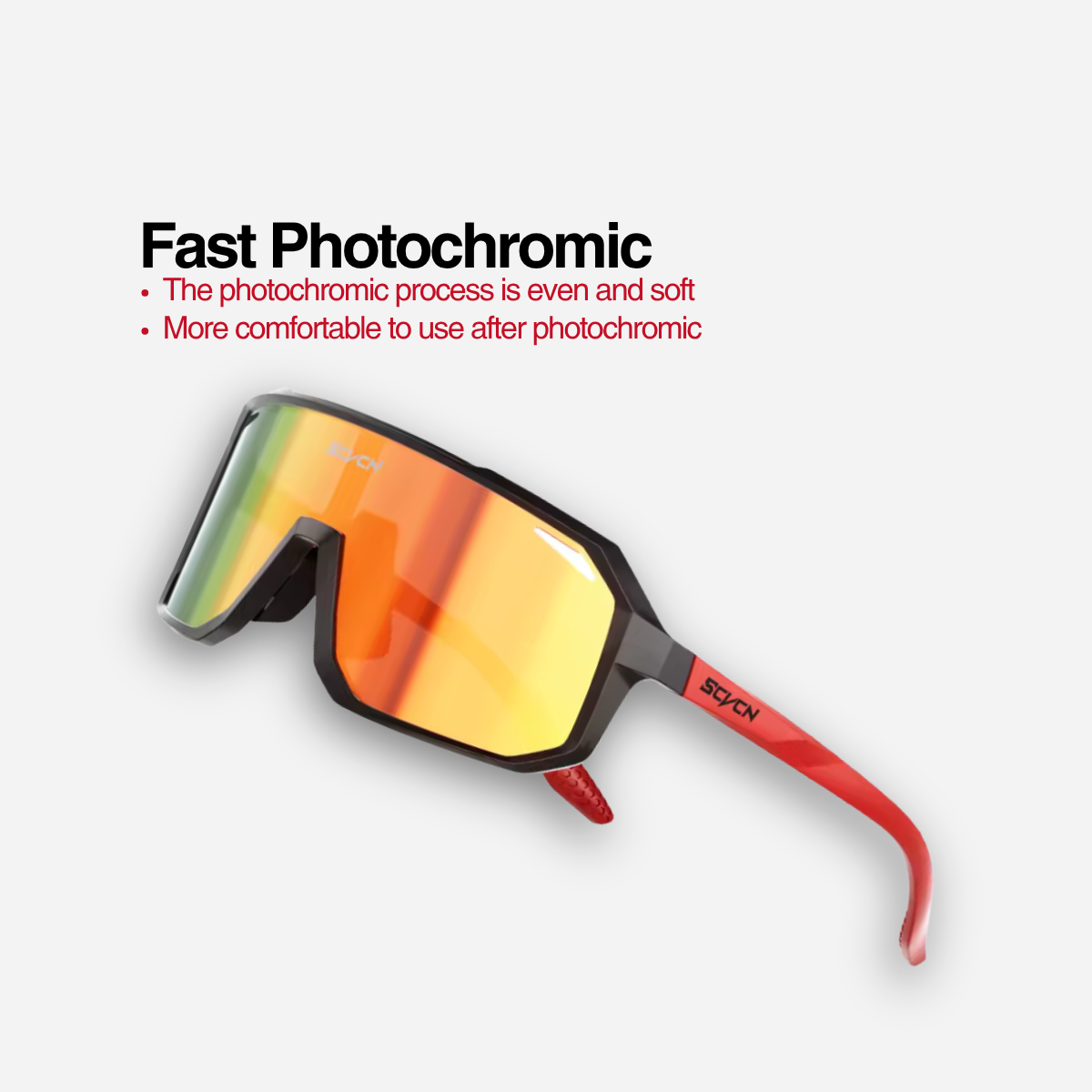 Pheuw® x SCVCN Adaptive Shield V2 — sunglasses on model