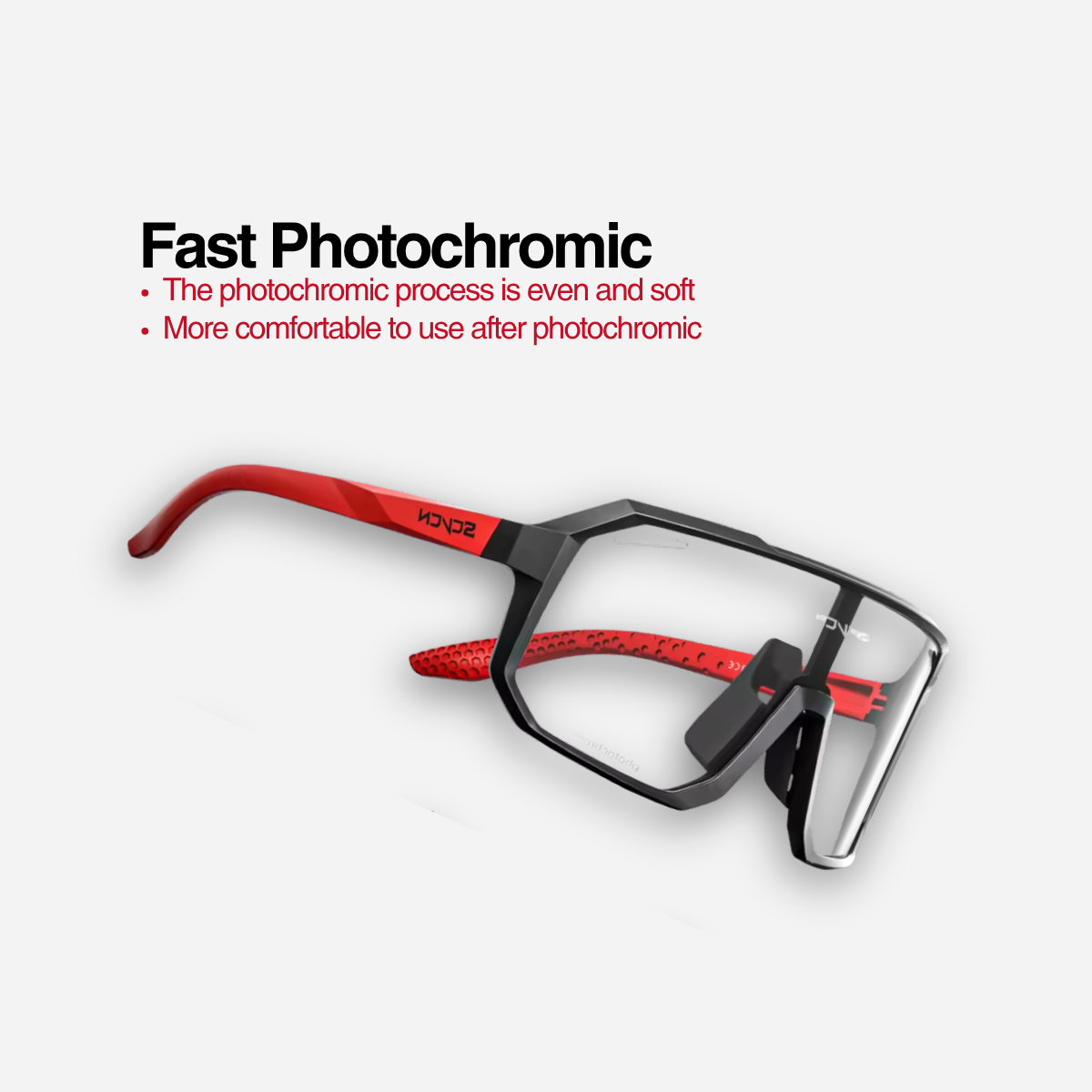 Pheuw® x SCVCN Adaptive Shield — sunglasses on model