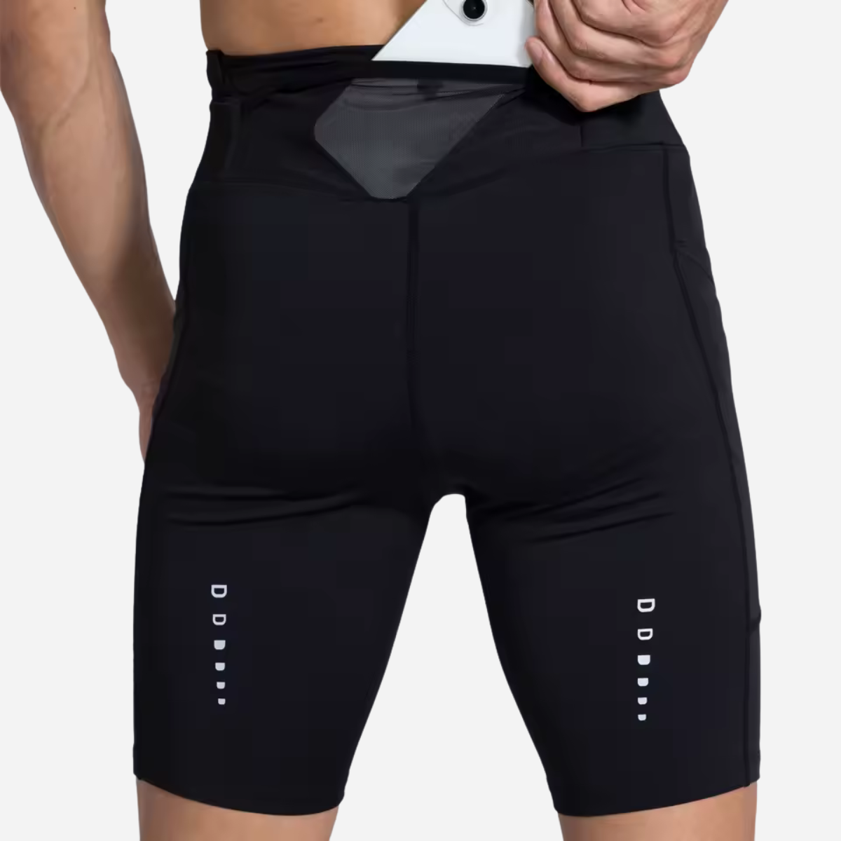 Pheuw® Kinetic Half-Tights — activewear shorts on model